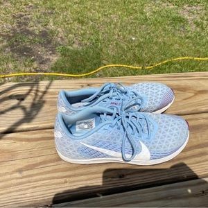 Nike size 8 running track spikes